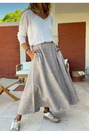 218709 Grey SKIRT