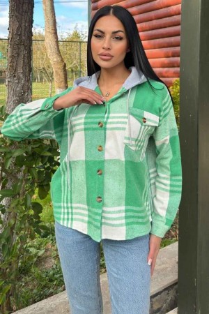 218718 TOPTAN KARELİ GÖMLEK