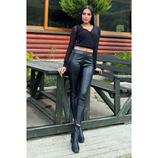 218734 TOPTAN SİYAH PANTOLON