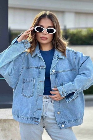 218738 blue Jeans jacket