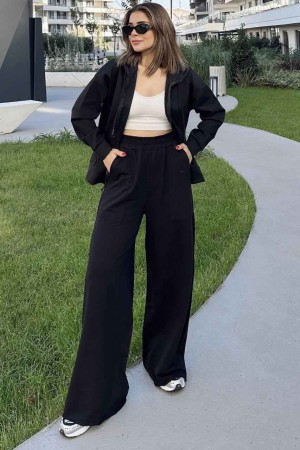 218743 TOPTAN SİYAH PANTOLON