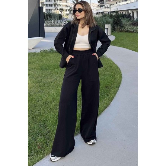 218743 TOPTAN SİYAH PANTOLON