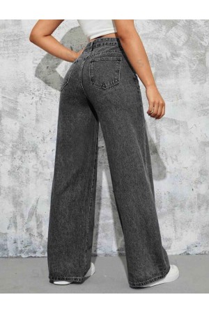 218765 TOPTAN SİYAH KOT PANTOLON