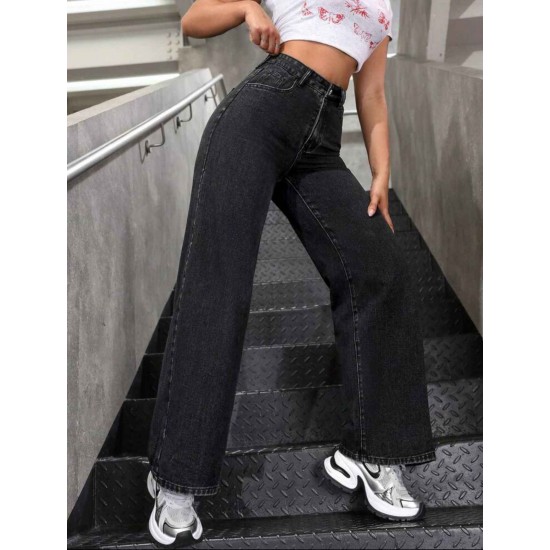 218766 TOPTAN SİYAH KOT PANTOLON