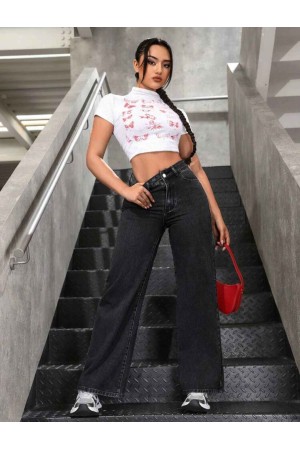 218769 TOPTAN SİYAH KOT PANTOLON