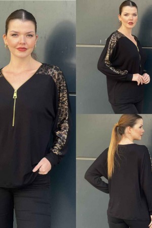 218773 black BLOUSE