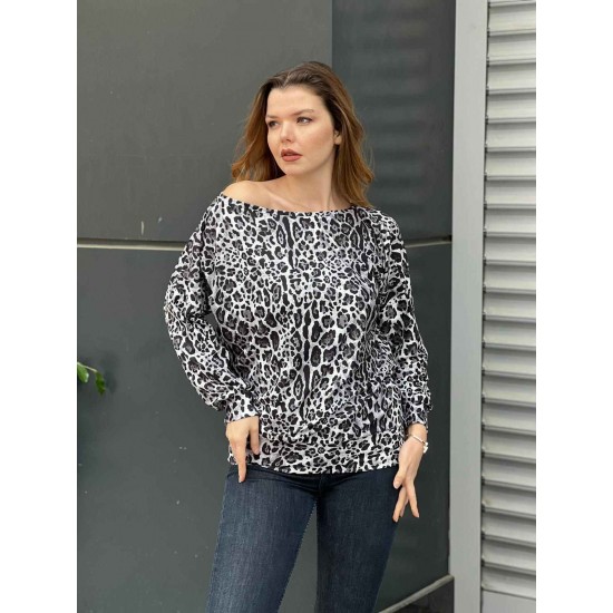 218775 leopard BLOUSE