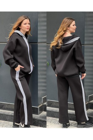 218786 TOPTAN SİYAH EŞOFMAN TAKIM