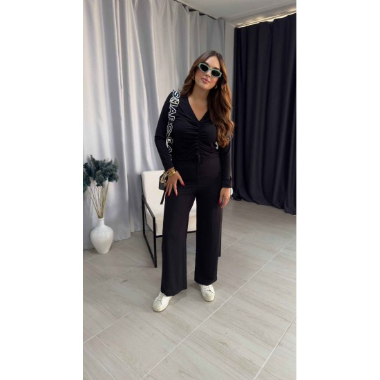 218791 TOPTAN SİYAH PANTOLON