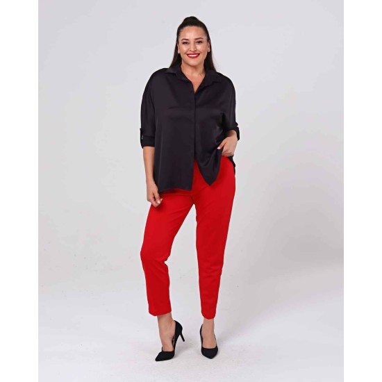 218812 TOPTAN KIRMIZI PANTOLON