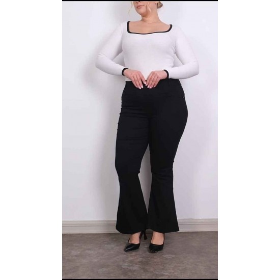 218817 TOPTAN SİYAH KOT PANTOLON