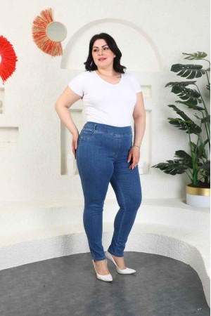 218829 TOPTAN MAVİ KOT PANTOLON