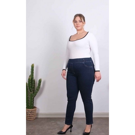 218848 TOPTAN LACİVERT KOT PANTOLON