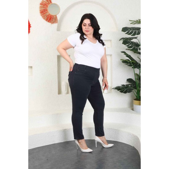 218853 TOPTAN SİYAH KOT PANTOLON