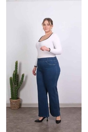 218861 TOPTAN LACİVERT KOT PANTOLON