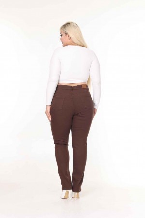 218867 TOPTAN KAHVE KOT PANTOLON