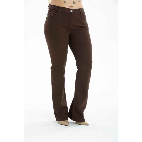 218870 TOPTAN KAHVE KOT PANTOLON