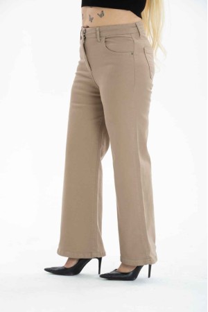 218872 TOPTAN BEJ KOT PANTOLON