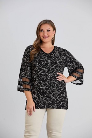 218906 patterned BLOUSE