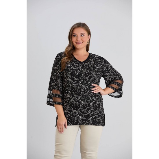 218906 patterned BLOUSE