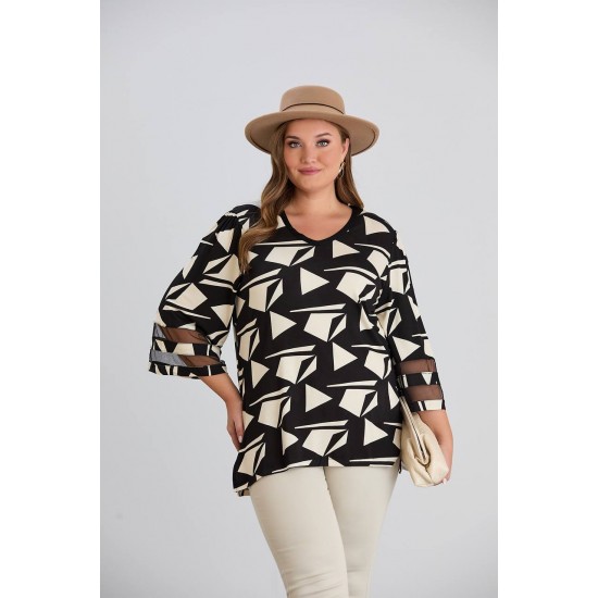 218907 patterned BLOUSE