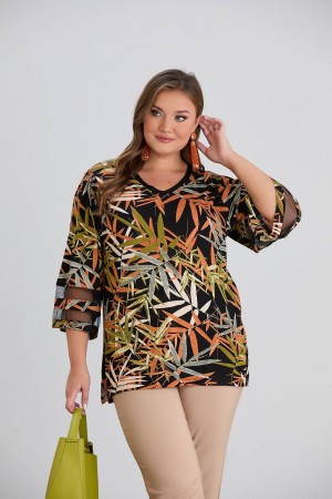 218908 patterned BLOUSE