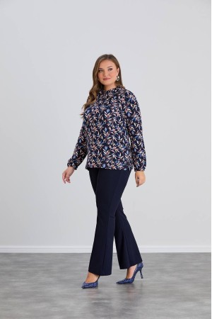 218913 TOPTAN DESENLİ BLUZ