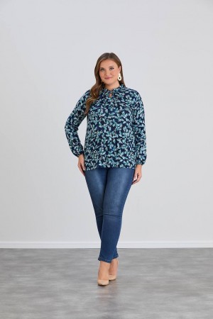 218915 patterned BLOUSE