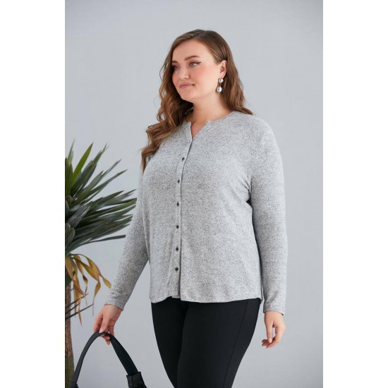 218918 Grey BLOUSE