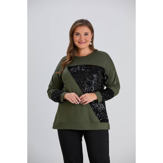 218925 khaki BLOUSE