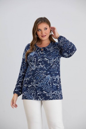 218929 patterned BLOUSE
