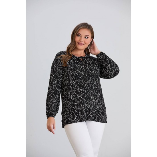 218930 patterned BLOUSE