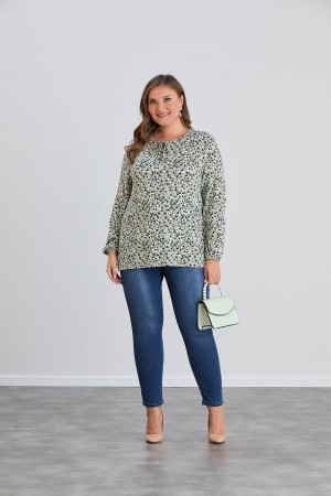 218931 patterned BLOUSE