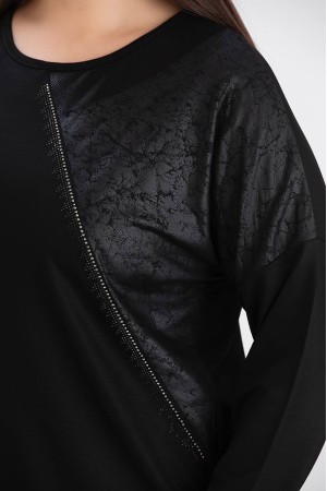 218936 TOPTAN SİYAH BLUZ