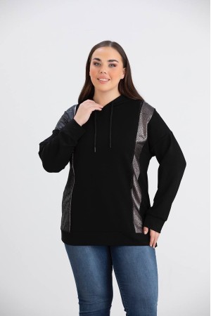 218938 TOPTAN SİYAH SWEAT