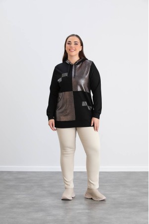 218944 TOPTAN SİYAH SWEAT