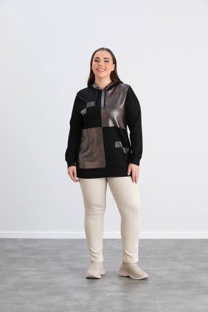 218944 TOPTAN SİYAH SWEAT