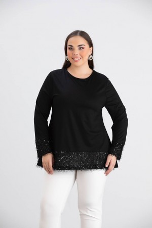 218945 black BLOUSE