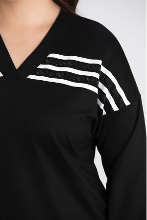 218949 TOPTAN SİYAH BLUZ