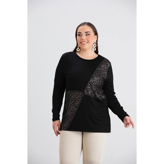 218950 black BLOUSE