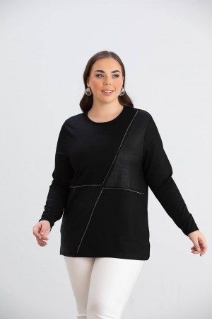 218951 black BLOUSE