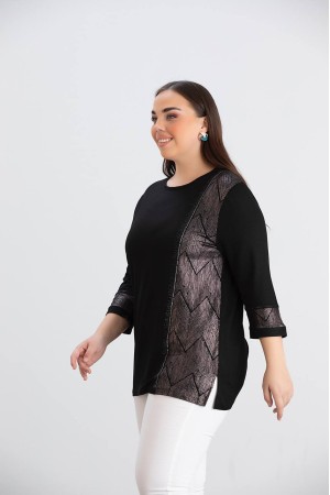 218952 TOPTAN SİYAH BLUZ