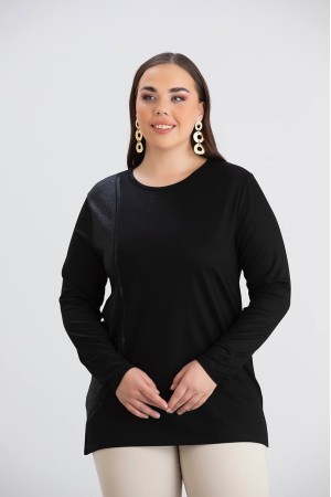 218955 TOPTAN SİYAH BLUZ