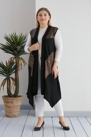 218957 TOPTAN SİYAH YELEK