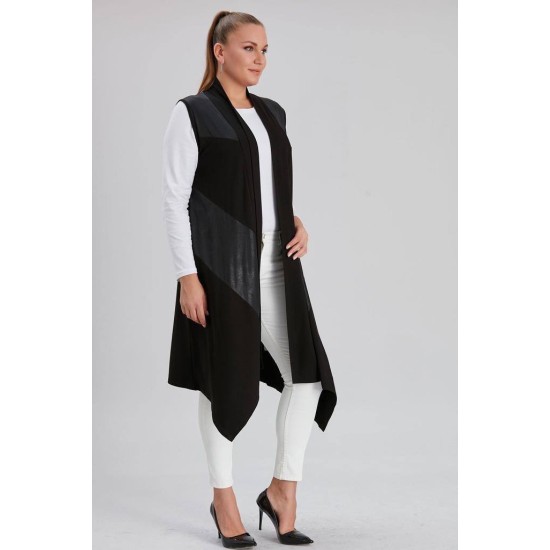 218958 TOPTAN SİYAH YELEK