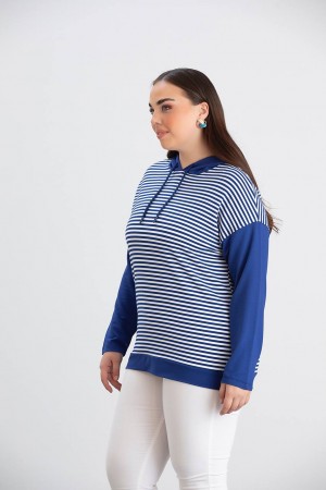 218961 striped BLOUSE