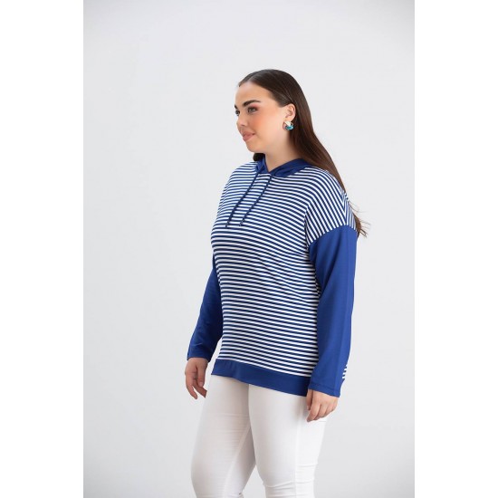 218961 striped BLOUSE