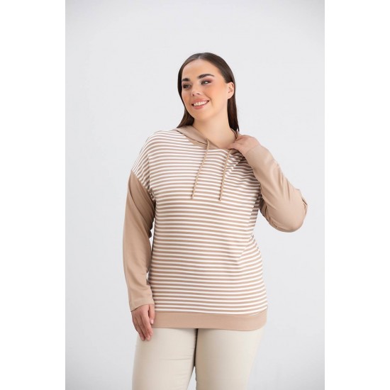 218962 striped BLOUSE