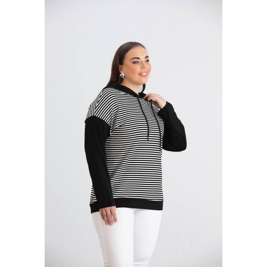 218963 striped BLOUSE