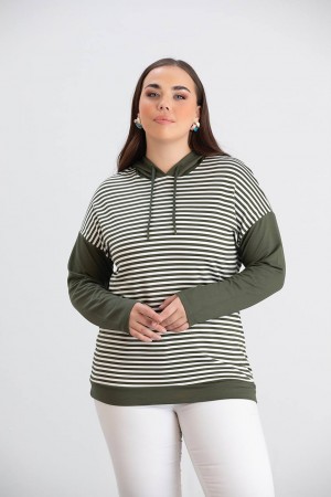 218964 striped BLOUSE